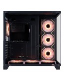 1stPlayer кутия Case ATX - MEGAVIEW MV8 Black - 7 x 120 mm A-RGB fans included