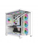 1stPlayer кутия Case ATX - MEGAVIEW MV8 White
