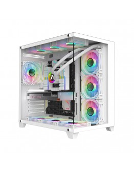 1stPlayer кутия Case ATX - MEGAVIEW MV8 White
