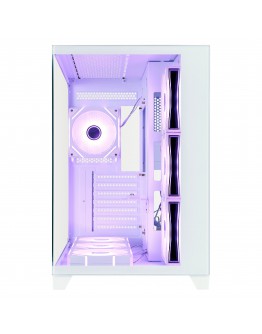 1stPlayer кутия Case ATX - MEGAVIEW MV8 White - 7 x 120 mm A-RGB fans included