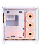 1stPlayer кутия Case ATX - MEGAVIEW MV8 White - 7 x 120 mm A-RGB fans included