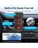 Vention блутут за кола за разговори и музика Car Bluetooth 5.4 audio receiver USB, 3.5mm jack - NAIHG