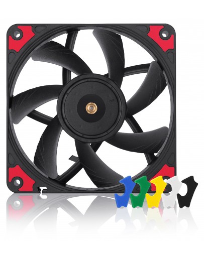 Noctua Вентилатор Fan 120x120x15mm NF-A12x15 PWM chromax.black.swap