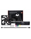 Noctua Вентилатор Fan 120x120x15mm NF-A12x15 PWM chromax.black.swap