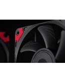 Noctua Вентилатор Fan 120x120x15mm NF-A12x15 PWM chromax.black.swap