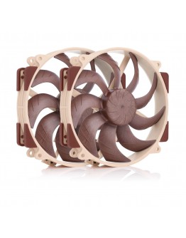 Noctua комплект вентилатори FAN SET 2 x Fan 140mm - NF-A14x25r G2 PWM Sx2-PP