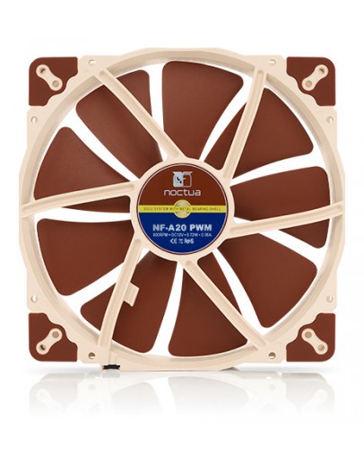 Noctua Вентилатор Fan 200x200x30mm NF-A20-PWM