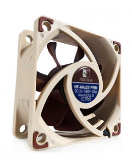 Noctua Вентилатор Fan 60x60x25mm PWM 550-3000rpm NF-A6x25-PWM