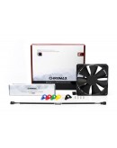Noctua вентилатор Fan 120mm NF-F12 PWM Chromax.black.swap