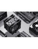Noctua охладител CPU Cooler NH-U12A chromax.black Dual Fans - LGA1700/2066/1200/AMD
