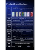 Aula геймърска механична клавиатура Wireless Gaming Mechanical Keyboard NOVA 75 - Star Vector Switch [Linear] (English US), White
