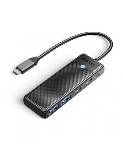 Orico хъб USB3.1 HUB Type-C - 2 x USB3.0, 2 x USB-C - PAPW2AC-C3-05-BK-EP