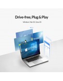 Orico хъб USB3.1 HUB Type-C - 2 x USB3.0, 2 x USB-C - PAPW2AC-C3-05-BK-EP