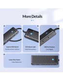 Orico хъб USB3.1 HUB Type-C - 2 x USB3.0, 2 x USB-C - PAPW2AC-C3-05-BK-EP