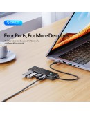 Orico хъб USB3.1 HUB Type-C - 2 x USB3.0, 2 x USB-C - PAPW2AC-C3-05-BK-EP