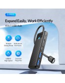 Orico хъб USB3.1 HUB Type-C - 2 x USB3.0, 2 x USB-C - PAPW2AC-C3-05-BK-EP