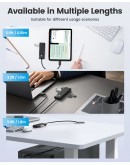 Orico хъб USB3.0 HUB - 3 x USB3.0, SD, TF - PAPW3AT-U3-015-BK