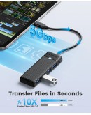 Orico хъб USB3.1 HUB Type-C - 4 x USB3.0 - PAPW4A-C3-015-WH