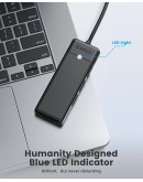 Orico хъб USB3.1 HUB Type-C - 4 x USB3.0 - PAPW4A-C3-015-WH