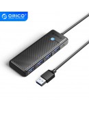 Orico хъб USB3.0 HUB 4 port Black - PAPW4A-U3-015-BK