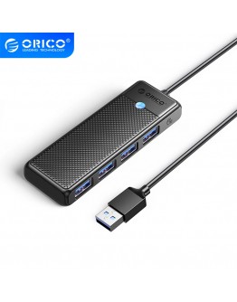 Orico хъб USB3.0 HUB 4 port Black - PAPW4A-U3-015-BK