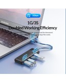 Orico хъб USB3.0 HUB 4 port Black - PAPW4A-U3-015-BK
