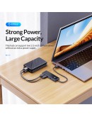 Orico хъб USB3.0 HUB 4 port Black - PAPW4A-U3-015-BK