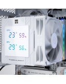 Thermalright охладител CPU Cooler Peerless Assassin 120 Digital White - Dual-Tower - LGA1851/AM5
