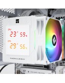 Thermalright охладител CPU Cooler Peerless Assassin 120 Digital A-RGB White - Dual-Tower - LGA1851/AM5