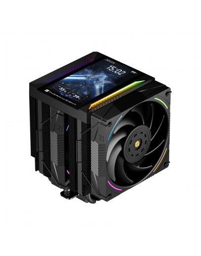 Thermalright охладител CPU Cooler Peerless Assassin 120 Vision MAX ARGB - Dual-Tower - 5 inch Display, LGA1851/AM5