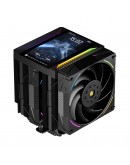 Thermalright охладител CPU Cooler Peerless Assassin 120 Vision MAX ARGB - Dual-Tower - 5 inch Display, LGA1851/AM5