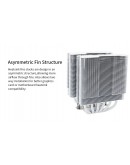 Thermalright охладител CPU Cooler Peerless Assassin 120 White - Dual-Tower - LGA1851/LGA1700/AM5