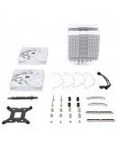 Thermalright охладител CPU Cooler Peerless Assassin 120 White - Dual-Tower - LGA1851/LGA1700/AM5