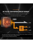 Darkflash захранване PSU ATX 3.1 1250W Gold, Full Modular, PCIe 5.1 - PMT1250 A3