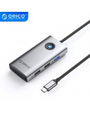 Orico докинг станция Docking Station Type-C Power Distribution 60w - PW11-5P-GY-EP - HDMI, USB3.0 x1, USB2.0 x1