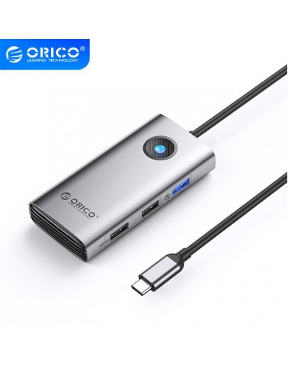 Orico докинг станция Docking Station Type-C Power Distribution 60w - PW11-5P-GY-EP - HDMI, USB3.0 x1, USB2.0 x1