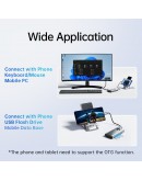Orico докинг станция Docking Station Type-C Power Distribution 60w - PW11-5P-GY-EP - HDMI, USB3.0 x1, USB2.0 x1