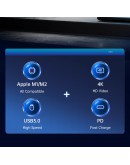 Orico докинг станция Docking Station Type-C - PW11-6P25R-GY-BP - HDMI, USB-A x 3, PD100W x 1, LAN (2.5Gbps)
