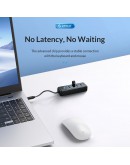 Orico хъб HUB USB3.1 Type-C 4 port - 4 x USB3.0 Black - PW4U-C3-015-BK