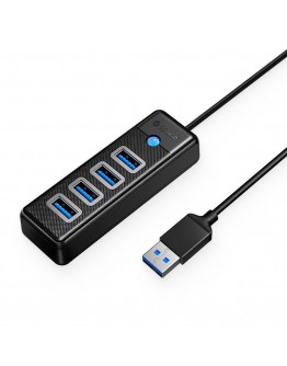 Orico хъб HUB USB3.0 4 port Black - PW4U-U3-015-BK