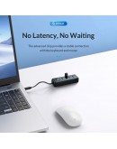 Orico хъб HUB USB3.1 3 port - 2 x USB3.0, 1 x Type C, Black - PWC2U-C3-015-BK