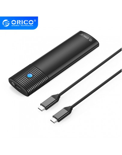 Orico външна кутия за диск Storage - Case - M.2 NVMe M/B key 10 Gbps Black - PWM2-G2