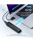 Orico външна кутия за диск Storage - Case - M.2 NVMe M/B key 10 Gbps Black - PWM2-G2