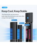 Orico външна кутия за диск Storage - Case - M.2 NVMe M/B key 10 Gbps Black - PWM2-G2
