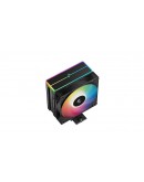 DeepCool охладител CPU Cooler AG400 Black - Addressable RGB V2 - LGA1851/AM5