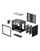 DeepCool кутия Case mATX - CG330 MESH 3F