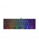 White Shark геймърска клавиатура Gaming Keyboard RONIN - Blue Switches (English US), Black