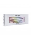 White Shark геймърска клавиатура Gaming Keyboard RONIN - Membrane Switches (English US), White