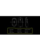 Scyrox професионална геймърска мишка V8 White - Wireless Gaming Mouse - 8K Polling Rate
