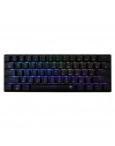 White Shark геймърска механична клавиатура Gaming Mechanical Keyboard SHINOBI 2 - YUSYA 5P Blue Switches (English US), Black
